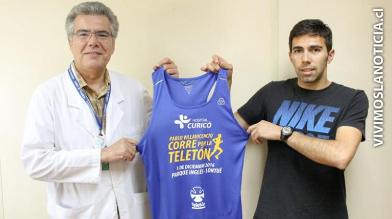 Curicano correrá 63 kilómetros por la Teletón