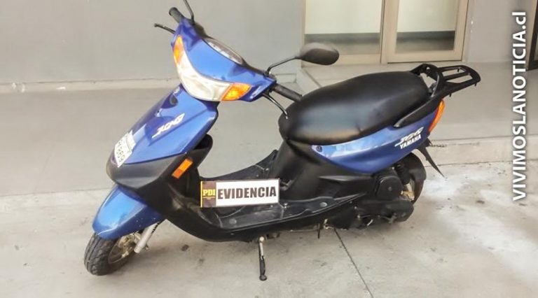 En tiempo récord recuperan moto que había sido robada