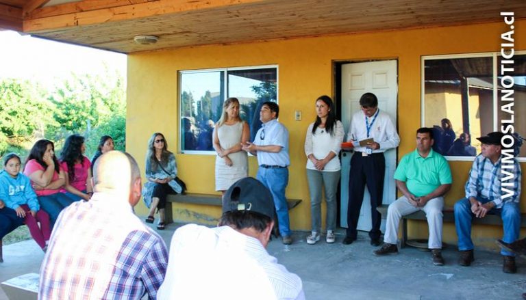 Comenzó instalación de alarmas comunitarias en Casas Viejas