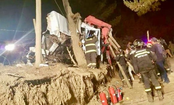 3 voluntarios lesionados en Boyeruca