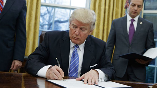 Trump dona tres meses de sueldo al servicio de parques nacionales