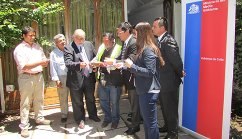 Ministro del Medio Ambiente inauguró oficina sustentable en la Región del Maule