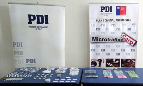 PDI efectúa gran decomiso de drogas en Rengo