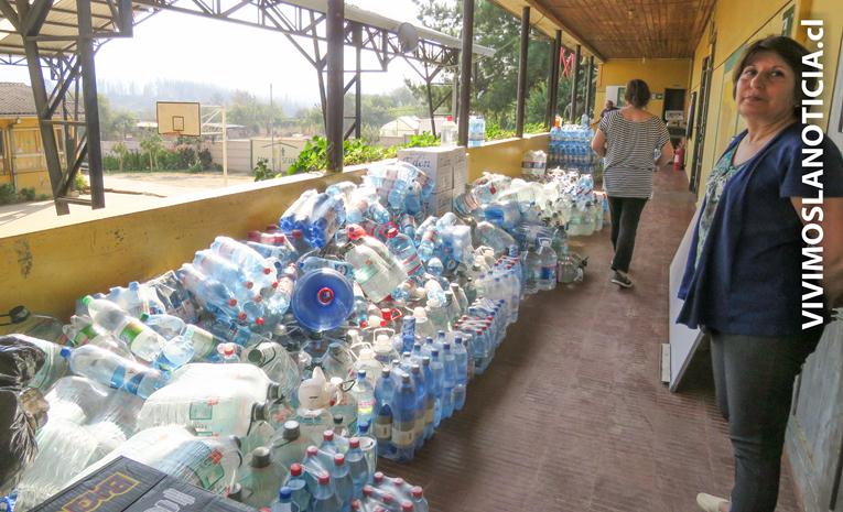 En Nirivilo se concentra ayuda social a los damnificados
