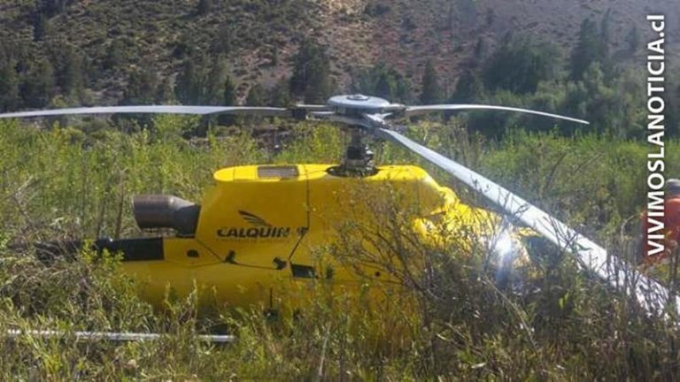 [VIDEO] Helicóptero se estrelló en San Clemente