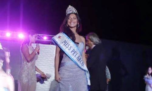Bárbara Palma fue coronada como la nueva miss Pelarco 2017
