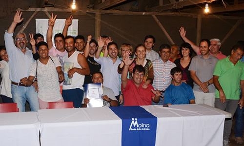 Club Deportivo de Alupenhue recibe oficialmente escritura de su cancha