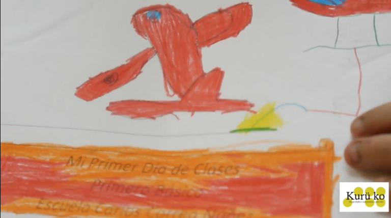 [VIDEO] SúperTanker: el dibujo que más se repitió entre los niños de Hualañé