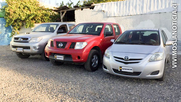 Recuperan vehículos robados que estaban escondidos en Curicó