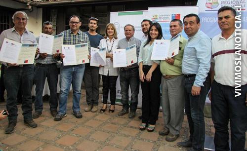 En Sagrada Familia comenzó entrega de recursos para obras de riego