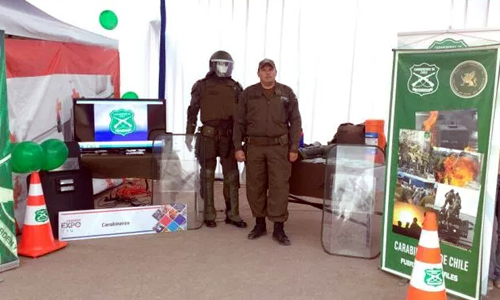 Carabineros celebra su aniversario con muestra gratuita en Mall Curicó
