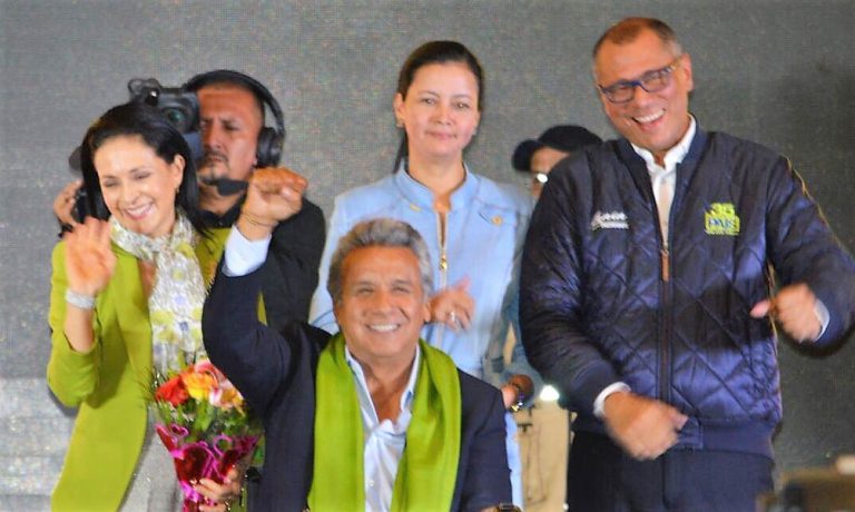 Lenín Moreno, es el nuevo presidente de Ecuador