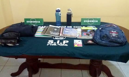 Carabineros detiene a dos sujetos por robo desde autos en Parral