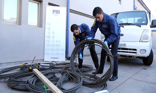 En prisión quedó ladrón de cables pertenecientes a la empresa EFE