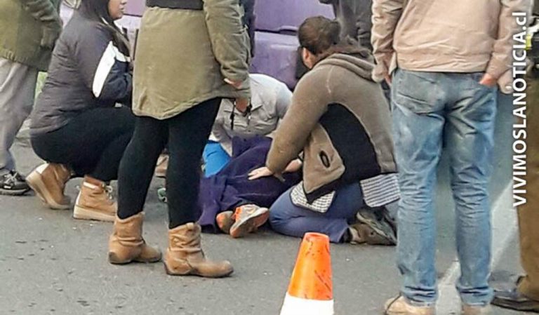 Alumno rauquino fue atropellado frente a establecimiento educacional