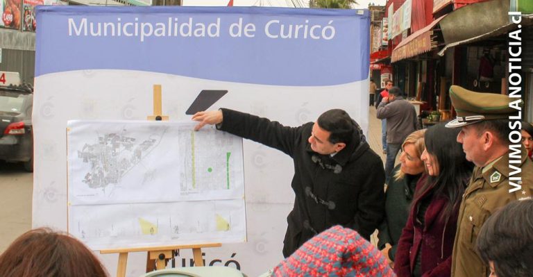 Instalarán luminarias peatonales en toda la avenida O´Higgins