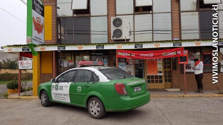[FOTOS] Brutal asalto a panadería del sector Rauquén