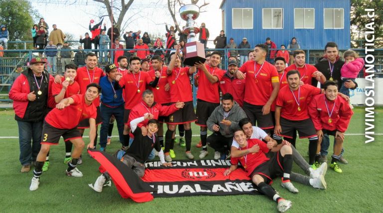 Rincón Unido de Hualañé es campeón regional Anfur