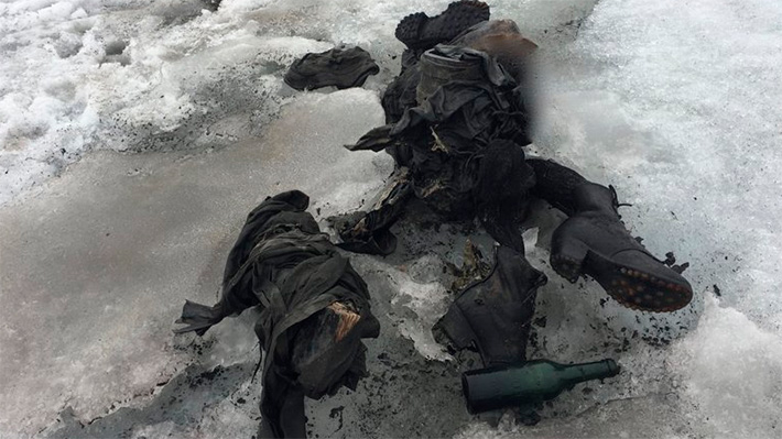 Encuentran momificada a pareja desaparecida hace 75 años en glaciar en Suiza