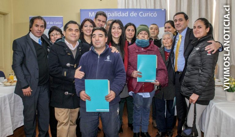 Familias curicanas cumplirán el sueño de la casa propia