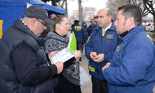 PDI Molina realiza lanzamiento de la campaña “no compres robado”