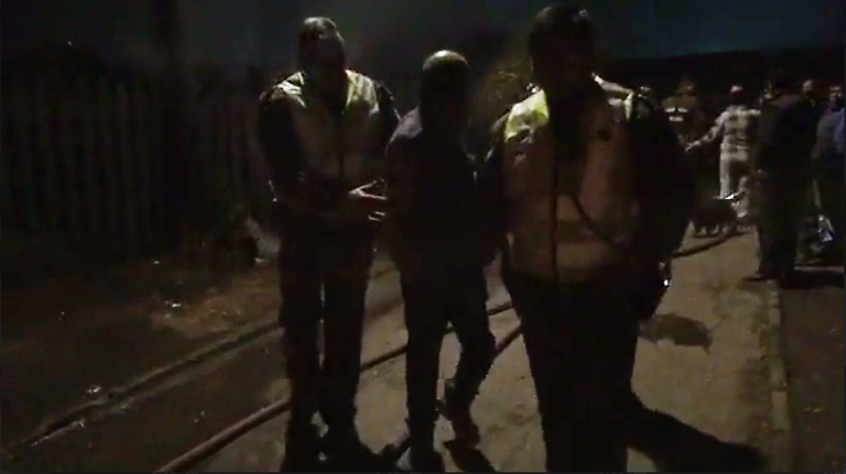 [VIDEO] Incendio destruyó vivienda de madera en población Los Aromos