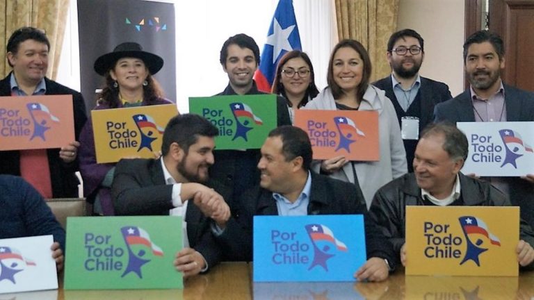 Afianzan pacto electoral “por todo Chile”