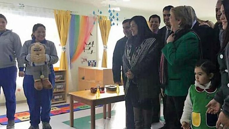 96 menores acoge jardín infantil inaugurado por la presidenta