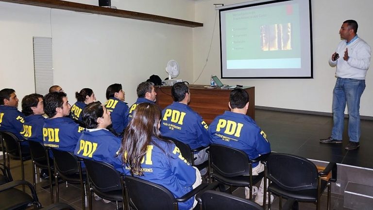 Detectives se capacitaron en el combate de incendios forestales