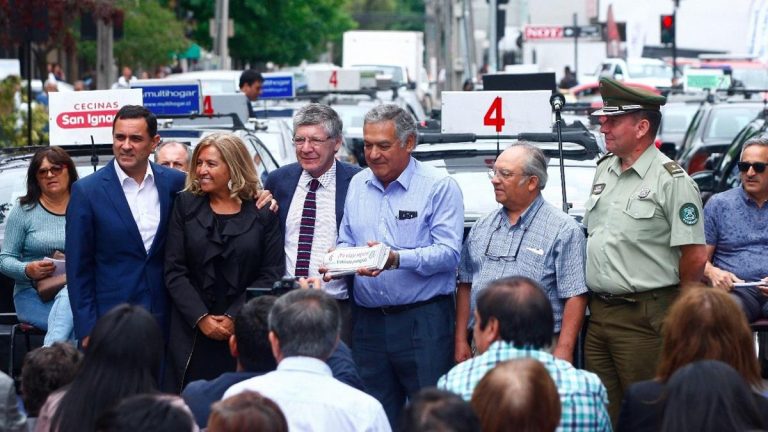 Taxis colectivos de Curicó cuentan con moderno sistema para prevenir delitos