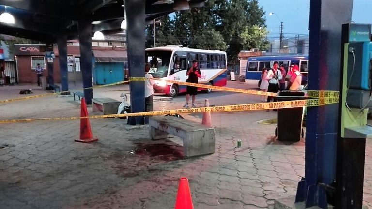 Asesinan a un hombre en el Terminal de Talca