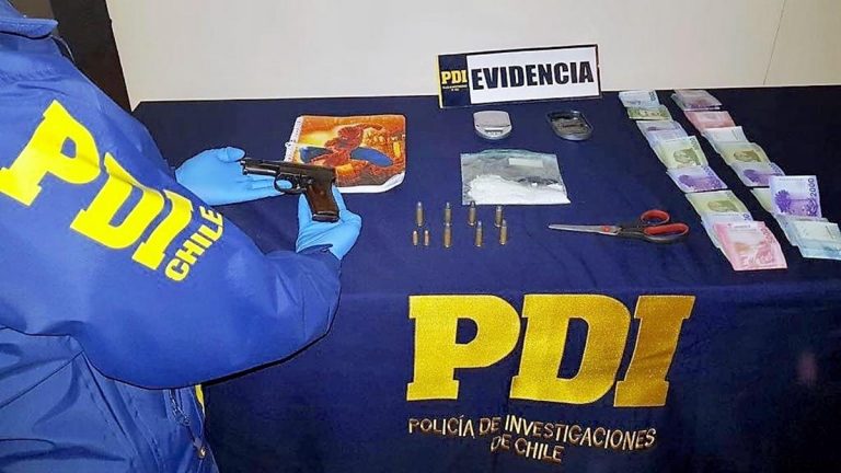 PDI desarticuló foco de tráfico en Villa Las Américas de Talca