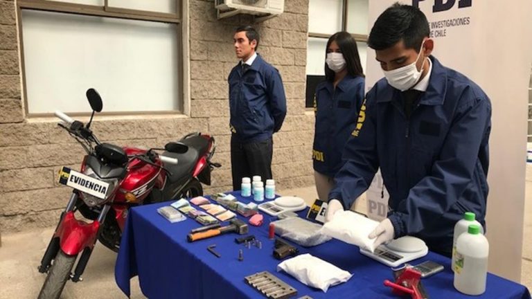 Detectives desarticulan “laboratorio” de drogas
