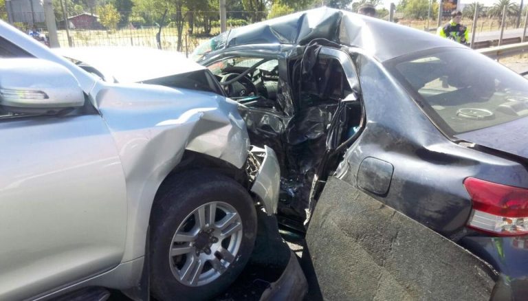 Bajo riesgo vital carabinero que se accidentó cuando acudía a servicio estadio