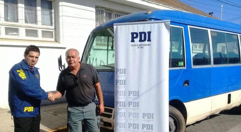 Recuperan bus que había sido robado hace 2 años