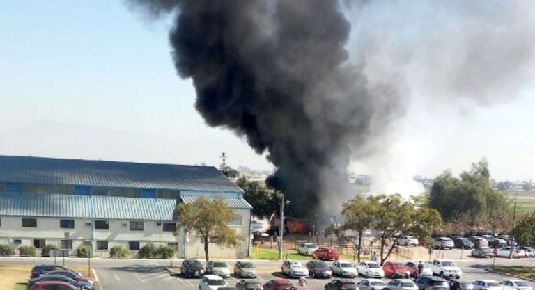 Dos muertos dejó accidente al interior de base aérea FACh en El Bosque