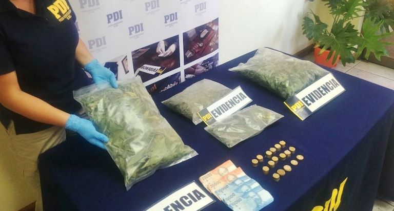 PDI neutraliza foco de microtráfico en Linares