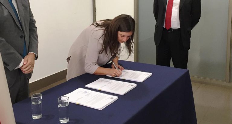 Macarena Pons asumió como nueva Gobernadora de Curicó