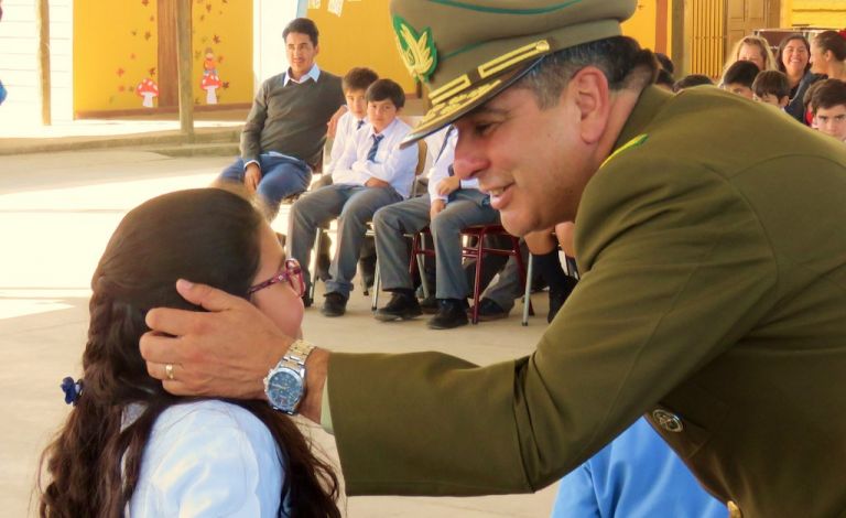 Hualañé rindió homenaje a General Patricio Salazar
