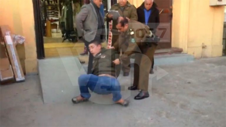Comerciante curicano se pudo ir preso tras agredir a delincuente