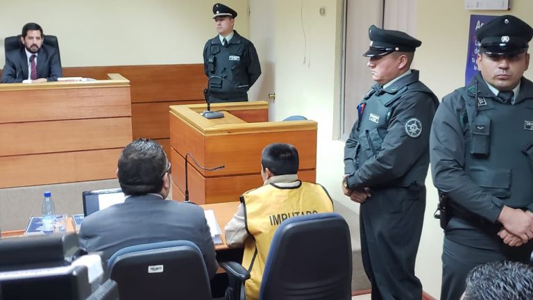 Extensa formalización realizado en tribunal de garantía de Licantén