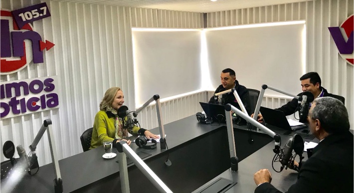 [VIDEO] Primera Dama compartió detalles de su visita a la región del Maule en VLN - Radio