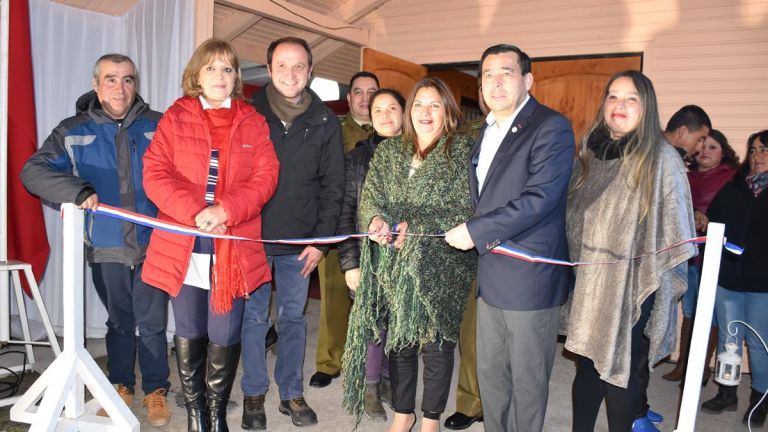 Vecinos de villa San Sebastián están felices con su nueva sede social