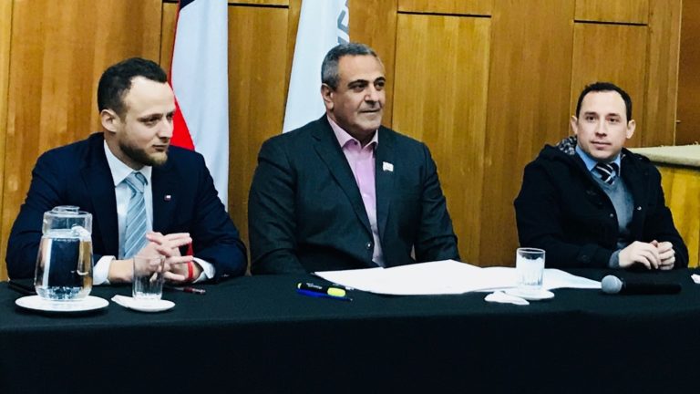 Intendente Milad presidió comité regional de seguridad Pública