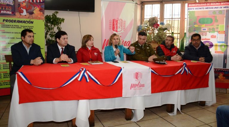 Molina vivirá las fiestas patrias “como antes”