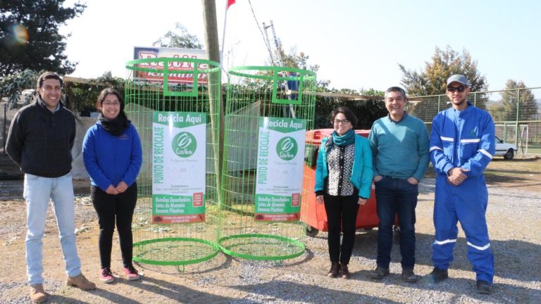 Ramadas de Romeral contarán con puntos limpios para reciclaje