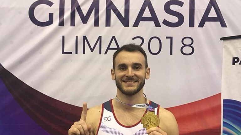 Brillante Tomás González sigue haciendo historia: Ganó oro en Panamericano de gimnasia en Lima