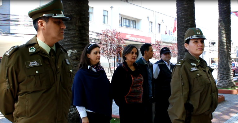 Gobernadora Pons supervisó cambio de turno policial