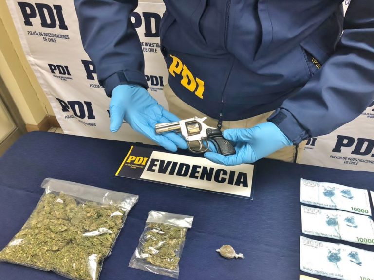 PDI eliminó foco de microtráfico de drogas en Linares