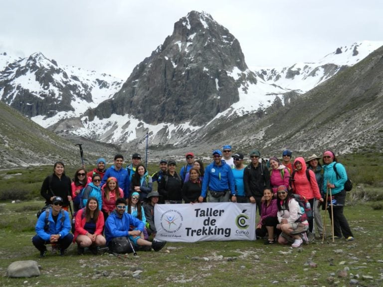 Trekkeros vivieron gran experiencia visitando sector El Bolsón